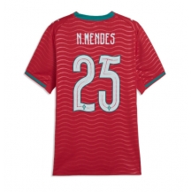 Portugal Nuno Mendes #25 Replika Hemmatröja Dam VM 2026 Kortärmad