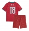 Portugal Pedro Neto #18 Replika Hemmatröja Barn VM 2026 Kortärmad (+ byxor)