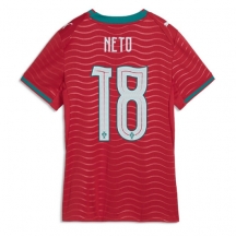 Portugal Pedro Neto #18 Replika Hemmatröja Dam VM 2026 Kortärmad