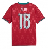 Portugal Pedro Neto #18 Replika Hemmatröja VM 2026 Kortärmad