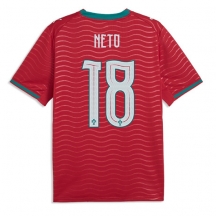 Portugal Pedro Neto #18 Replika Hemmatröja VM 2026 Kortärmad