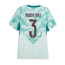 Portugal Ruben Dias #3 Replika Bortatröja Dam VM 2026 Kortärmad