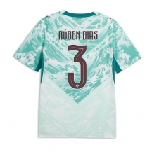 Portugal Ruben Dias #3 Replika Bortatröja VM 2026 Kortärmad