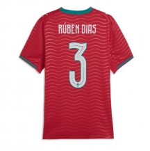 Portugal Ruben Dias #3 Replika Hemmatröja Dam VM 2026 Kortärmad