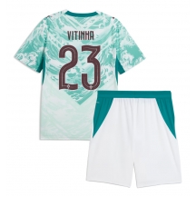Portugal Vitinha #23 Replika Bortatröja Barn VM 2026 Kortärmad (+ byxor)