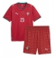 Portugal Vitinha #23 Replika Hemmatröja Barn VM 2026 Kortärmad (+ byxor)