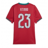 Portugal Vitinha #23 Replika Hemmatröja Dam VM 2026 Kortärmad