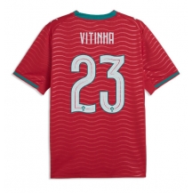 Portugal Vitinha #23 Replika Hemmatröja VM 2026 Kortärmad