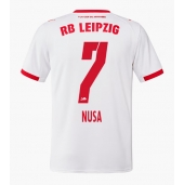 RB Leipzig Antonio Nusa #7 Replika Hemmatröja 2025-26 Kortärmad