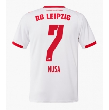 RB Leipzig Antonio Nusa #7 Replika Hemmatröja 2025-26 Kortärmad