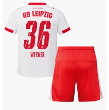 RB Leipzig Timo Werner #36 Replika Hemmatröja Barn 2025-26 Kortärmad (+ byxor)
