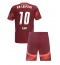 RB Leipzig Xavi Simons #10 Replika Bortatröja Barn 2024-25 Kortärmad (+ byxor)