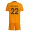 Real Madrid Antonio Rudiger #22 Replika Bortatröja Barn 2024-25 Kortärmad (+ byxor)