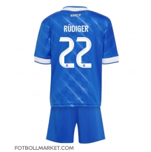 Real Madrid Antonio Rudiger #22 Replika Tredjetröja Barn 2025-26 Kortärmad (+ byxor)