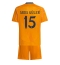 Real Madrid Arda Guler #15 Replika Bortatröja Barn 2024-25 Kortärmad (+ byxor)