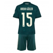 Real Madrid Arda Guler #15 Replika Bortatröja Barn 2026-27 Kortärmad (+ byxor)