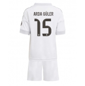 Real Madrid Arda Guler #15 Replika Hemmatröja Barn 2025-26 Kortärmad (+ byxor)