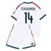 Real Madrid Aurelien Tchouameni #14 Replika Hemmatröja Barn 2026-27 Kortärmad (+ byxor)