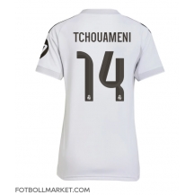 Real Madrid Aurelien Tchouameni #14 Replika Hemmatröja Dam 2025-26 Kortärmad