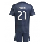 Real Madrid Brahim Diaz #21 Replika Bortatröja Barn 2025-26 Kortärmad (+ byxor)