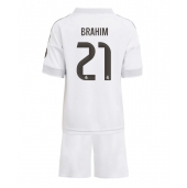 Real Madrid Brahim Diaz #21 Replika Hemmatröja Barn 2025-26 Kortärmad (+ byxor)