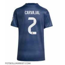 Real Madrid Daniel Carvajal #2 Replika Bortatröja Dam 2025-26 Kortärmad