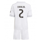 Real Madrid Daniel Carvajal #2 Replika Hemmatröja Barn 2025-26 Kortärmad (+ byxor)