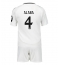 Real Madrid David Alaba #4 Replika Hemmatröja Barn 2024-25 Kortärmad (+ byxor)