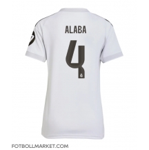 Real Madrid David Alaba #4 Replika Hemmatröja Dam 2025-26 Kortärmad
