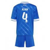 Real Madrid David Alaba #4 Replika Tredjetröja Barn 2025-26 Kortärmad (+ byxor)