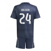 Real Madrid Dean Huijsen #24 Replika Bortatröja Barn 2025-26 Kortärmad (+ byxor)
