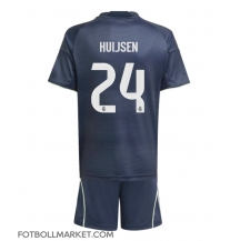 Real Madrid Dean Huijsen #24 Replika Bortatröja Barn 2025-26 Kortärmad (+ byxor)