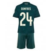 Real Madrid Denzel Dumfries #24 Replika Bortatröja Barn 2026-27 Kortärmad (+ byxor)