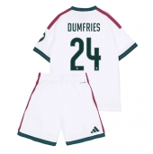 Real Madrid Denzel Dumfries #24 Replika Hemmatröja Barn 2026-27 Kortärmad (+ byxor)