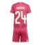 Real Madrid Denzel Dumfries #24 Replika Tredjetröja Barn 2026-27 Kortärmad (+ byxor)