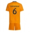 Real Madrid Eduardo Camavinga #6 Replika Bortatröja Barn 2024-25 Kortärmad (+ byxor)