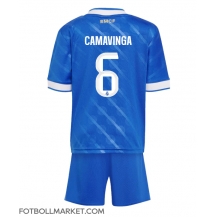 Real Madrid Eduardo Camavinga #6 Replika Tredjetröja Barn 2025-26 Kortärmad (+ byxor)