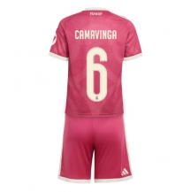 Real Madrid Eduardo Camavinga #6 Replika Tredjetröja Barn 2026-27 Kortärmad (+ byxor)