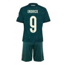Real Madrid Endrick #9 Replika Bortatröja Barn 2026-27 Kortärmad (+ byxor)
