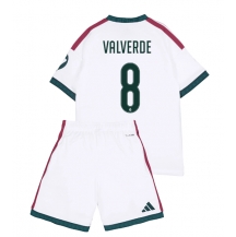 Real Madrid Federico Valverde #8 Replika Hemmatröja Barn 2026-27 Kortärmad (+ byxor)