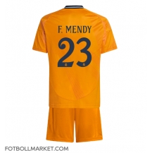 Real Madrid Ferland Mendy #23 Replika Bortatröja Barn 2024-25 Kortärmad (+ byxor)