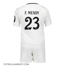 Real Madrid Ferland Mendy #23 Replika Hemmatröja Barn 2024-25 Kortärmad (+ byxor)