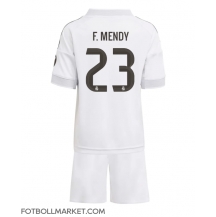 Real Madrid Ferland Mendy #23 Replika Hemmatröja Barn 2025-26 Kortärmad (+ byxor)