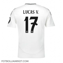 Real Madrid Lucas Vazquez #17 Replika Hemmatröja 2024-25 Kortärmad