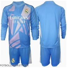 Real Madrid Målvakt Replika Hemmatröja Barn 2024-25 Långärmad (+ byxor)