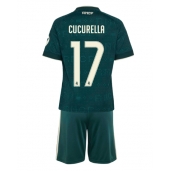 Real Madrid Marc Cucurella #17 Replika Bortatröja Barn 2026-27 Kortärmad (+ byxor)