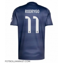 Real Madrid Rodrygo Goes #11 Replika Bortatröja 2025-26 Kortärmad