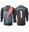 Real Madrid Thibaut Courtois #1 Målvakt Replika Bortatröja 2024-25 Långärmad