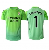 Real Madrid Thibaut Courtois #1 Målvakt Replika Bortatröja 2025-26 Kortärmad