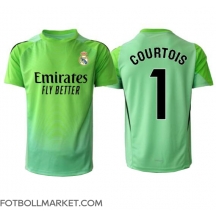 Real Madrid Thibaut Courtois #1 Målvakt Replika Bortatröja 2025-26 Kortärmad